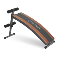 Скамья для пресса OXYGEN FITNESS ARC SIT UP BOARD